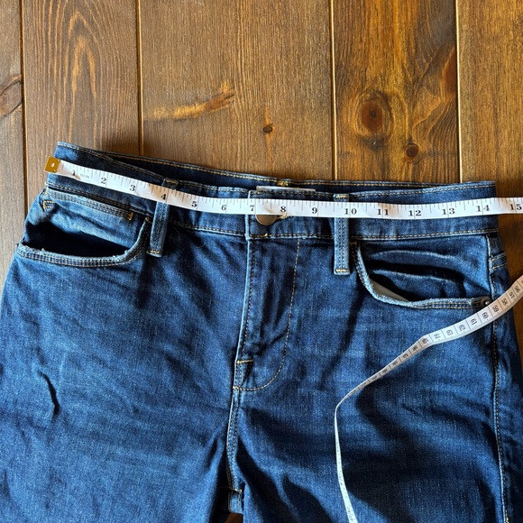 FRAME Le High Straight Jeans in Color Earth Bound |Dark Wash Size 26 EUC - Picture 11 of 11